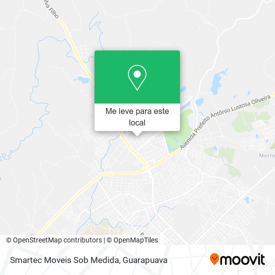 Smartec Moveis Sob Medida mapa