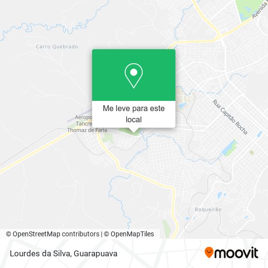 Lourdes da Silva mapa