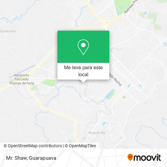Mr. Shaw mapa