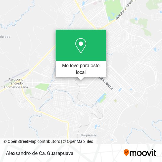 Alexsandro de Ca mapa