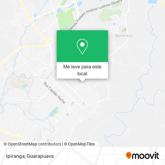 Ipiranga mapa