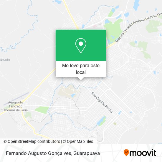 Fernando Augusto Gonçalves mapa