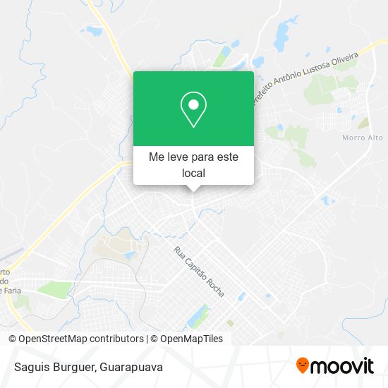 Saguis Burguer mapa