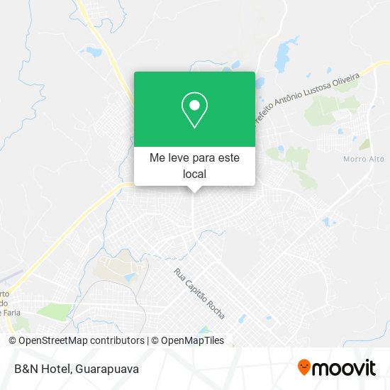 B&N Hotel mapa