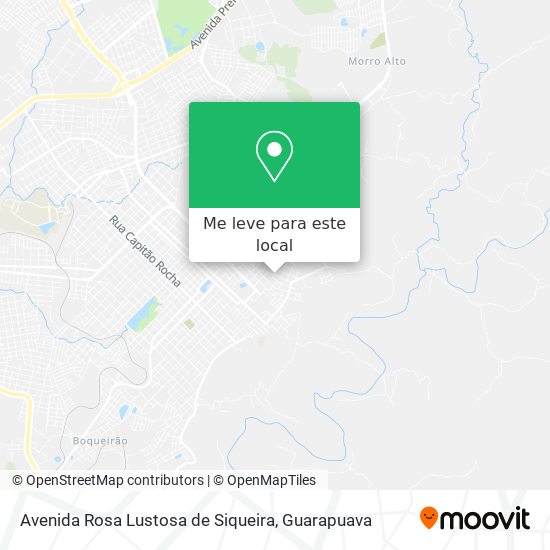 Avenida Rosa Lustosa de Siqueira mapa