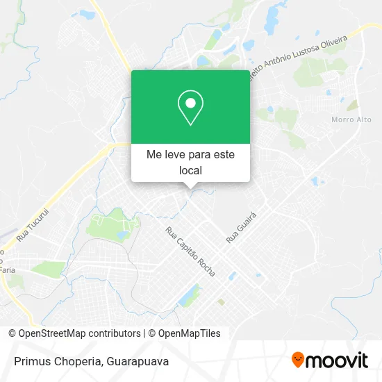 Primus Choperia mapa