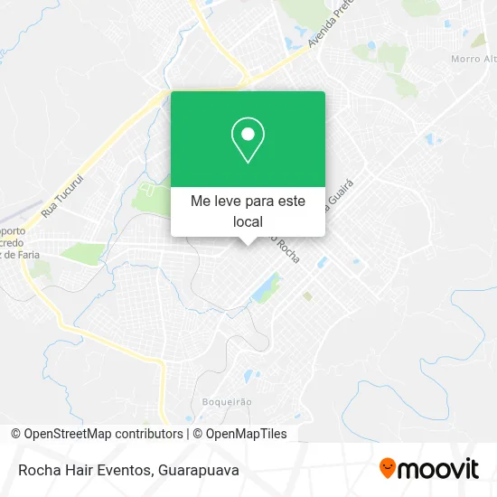 Rocha Hair Eventos mapa