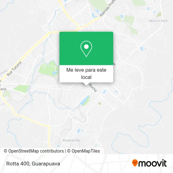 Rotta 400 mapa