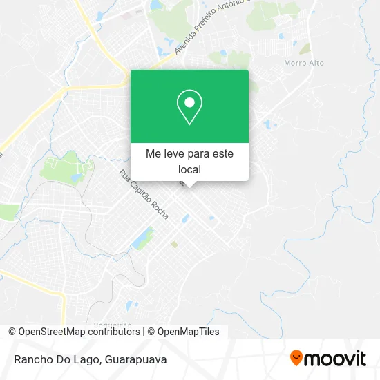 Rancho Do Lago mapa