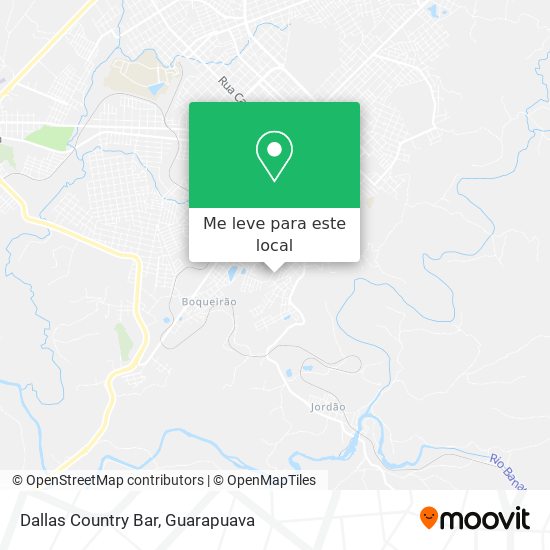 Dallas Country Bar mapa