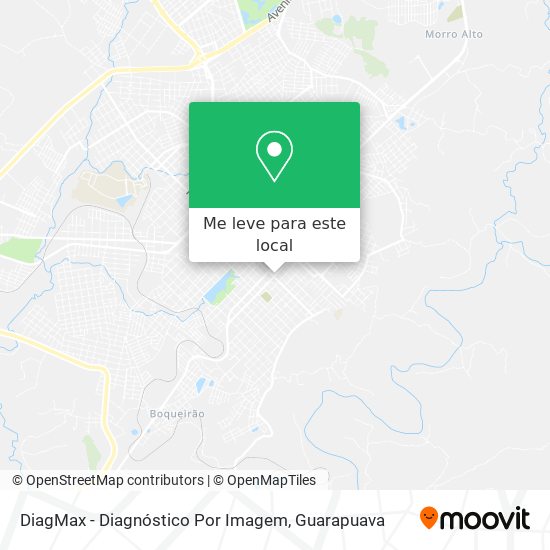 DiagMax - Diagnóstico Por Imagem mapa