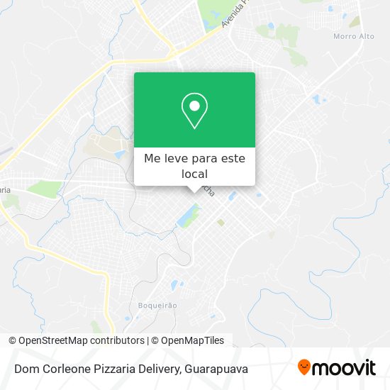 Dom Corleone Pizzaria Delivery mapa