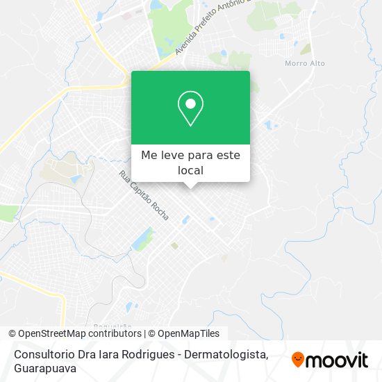 Consultorio Dra Iara Rodrigues - Dermatologista mapa