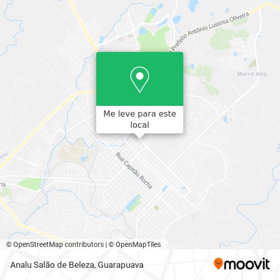 Analu Salão de Beleza mapa