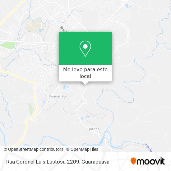 Rua Coronel Luís Lustosa 2209 mapa