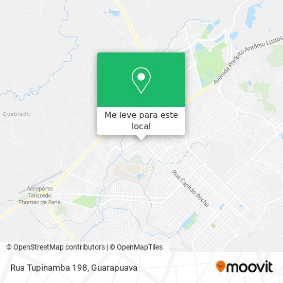 Rua Tupinamba 198 mapa