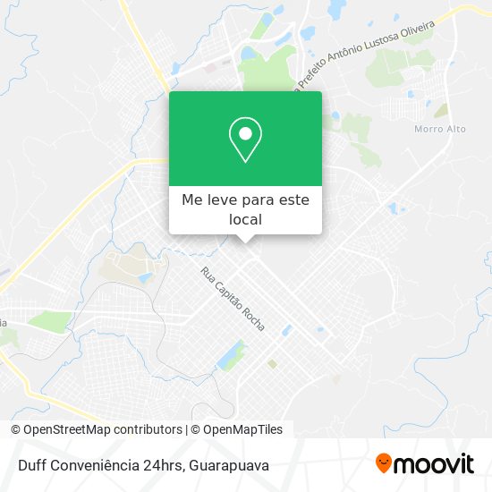 Duff Conveniência 24hrs mapa
