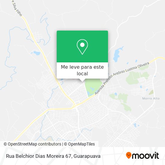 Rua Belchior Dias Moreira 67 mapa