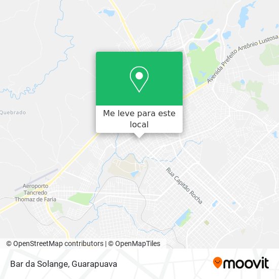 Bar da Solange mapa