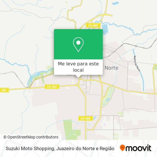 Suzuki Moto Shopping mapa