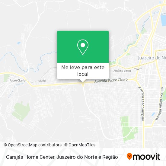 Carajás  Home Center mapa