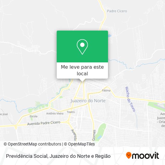 Previdência Social mapa