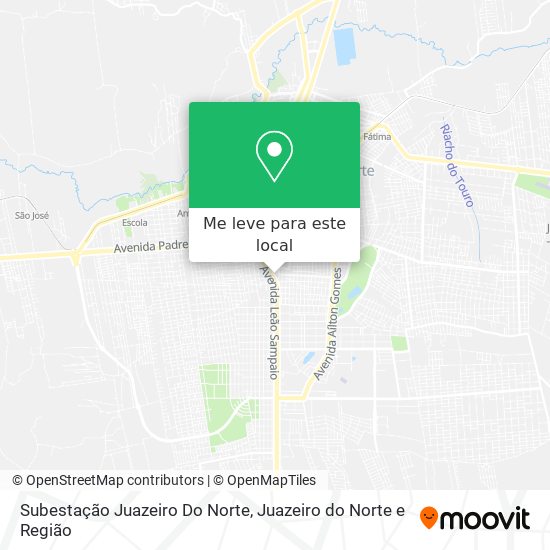 Subestação Juazeiro Do Norte mapa