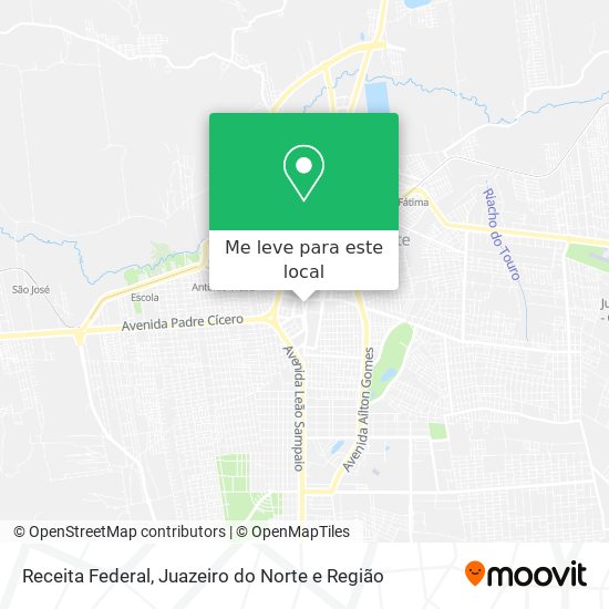 Receita Federal mapa