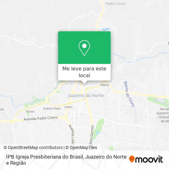 IPB Igreja Presbiteriana do Brasil mapa