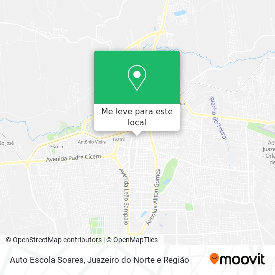 Auto Escola Soares mapa