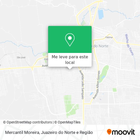 Mercantil Moreira mapa