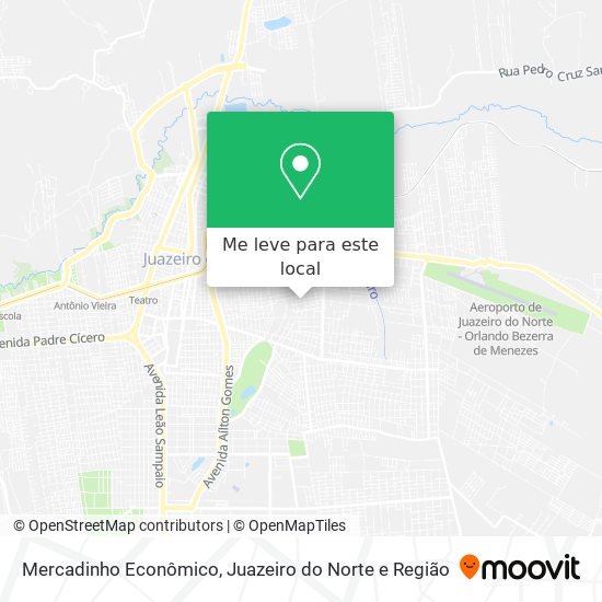Mercadinho Econômico mapa