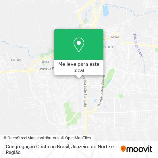 Congregação Cristã no Brasil mapa
