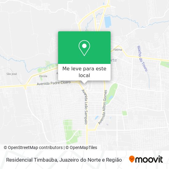 Residencial Timbaúba mapa