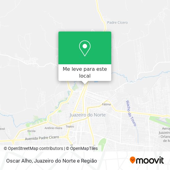 Oscar Alho mapa