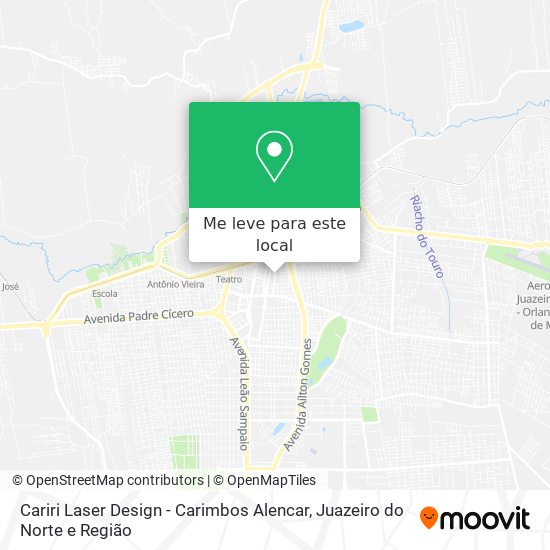 Cariri Laser Design - Carimbos Alencar mapa
