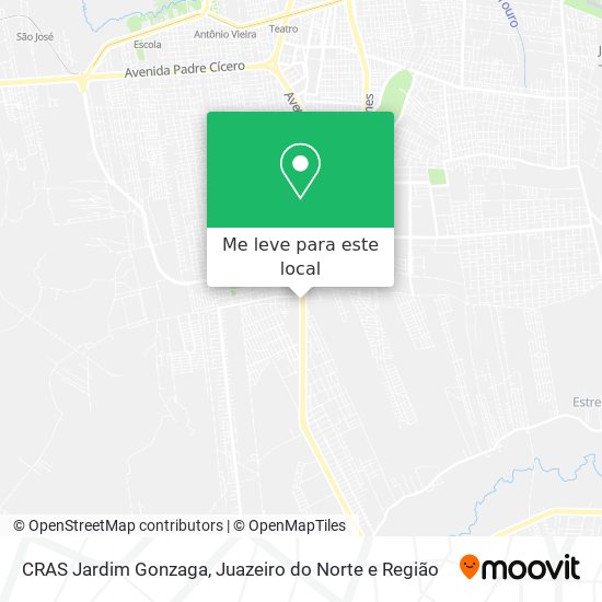 CRAS Jardim Gonzaga mapa