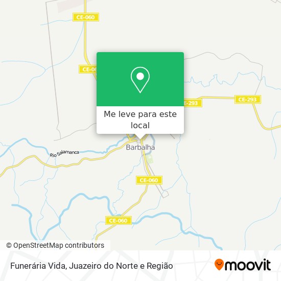 Funerária Vida mapa