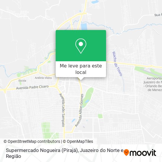 Supermercado Nogueira (Pirajá) mapa