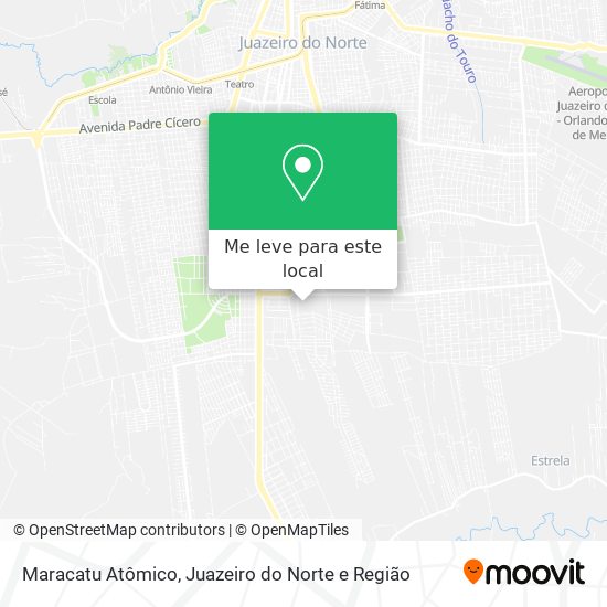 Maracatu Atômico mapa