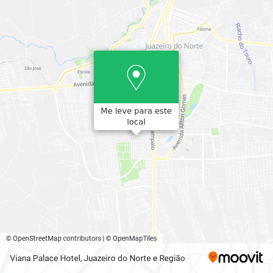 Viana Palace Hotel mapa