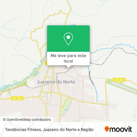 Tendências Fitness mapa