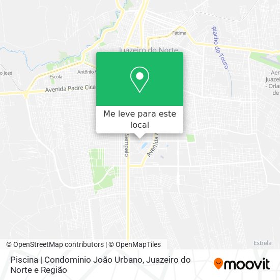 Piscina | Condominio João Urbano mapa