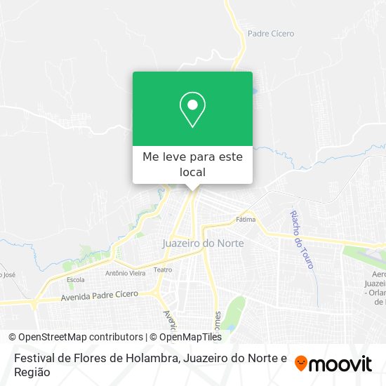 Festival de Flores de Holambra mapa