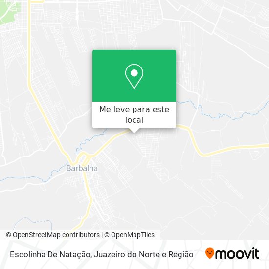 Escolinha De Natação mapa