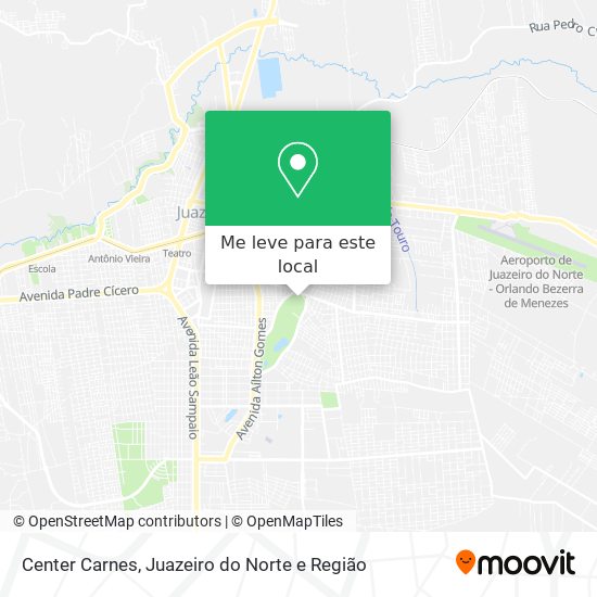 Center Carnes mapa
