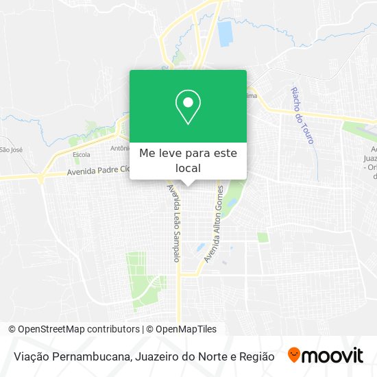 Viação Pernambucana mapa