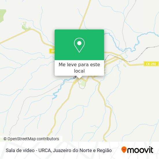 Sala de vídeo - URCA mapa