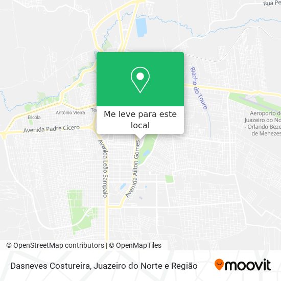 Dasneves Costureira mapa