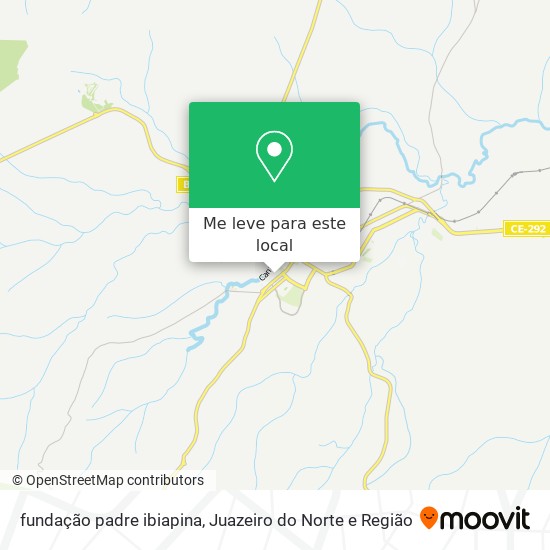 fundação padre ibiapina mapa